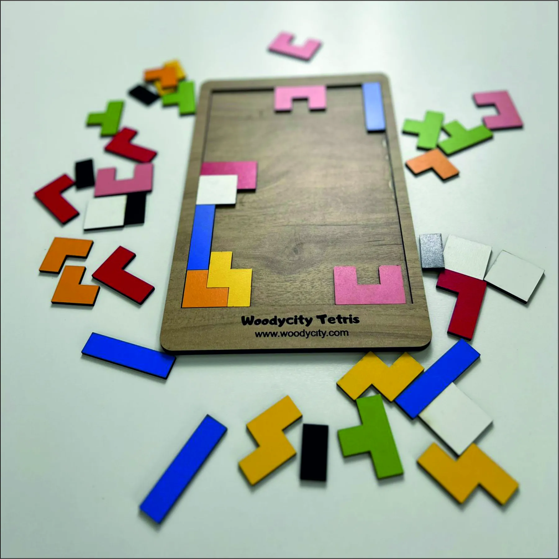 Ahşap Tetris Çocuk Zeka Oyunu